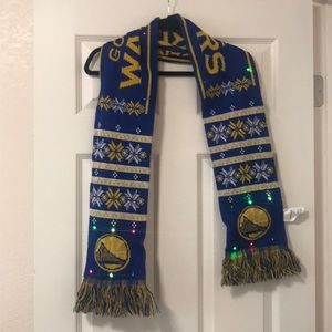 Golden State Warriors Christmas scarf